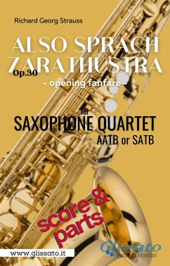 Also Sprach Zarathustra - Sax Quartet (parts&score) (fixed-layout eBook, ePUB) - Georg Strauss, Richard