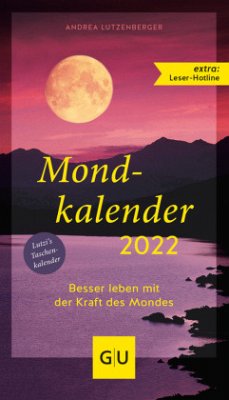Mondkalender 2022 - Lutzenberger, Andrea