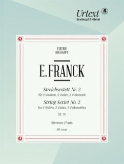 Cover Streichsextett Nr. 2 op. 50