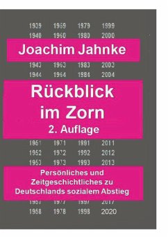 Rückblick im Zorn - Neuauflage (eBook, ePUB) - Jahnke, Joachim