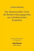 Das 'Homosexuellen-Urteil' des Bundesverfassungsgerichts aus rechtshistorischer Perspektive (eBook, PDF)