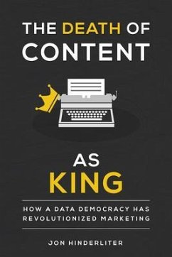 The Death of Content as King (eBook, ePUB) - Hinderliter, Jon
