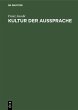 Kultur der Aussprache (eBook, PDF) - Bild 1