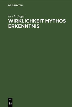 Cover Wirklichkeit Mythos Erkenntnis (eBook, PDF)