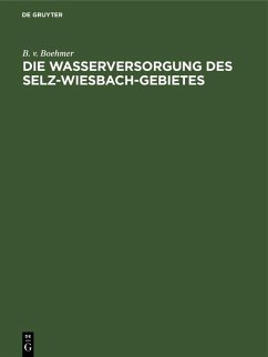 Cover Die Wasserversorgung des Selz-Wiesbach-Gebietes (eBook, PDF)