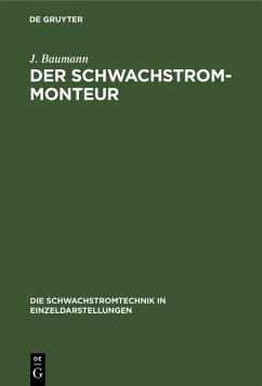 Cover Der Schwachstrom-Monteur (eBook, PDF)