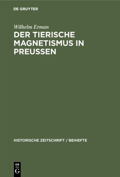 Cover Der Tierische Magnetismus in Preussen (eBook, PDF)