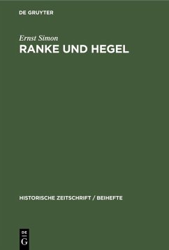 Cover Ranke und Hegel (eBook, PDF)