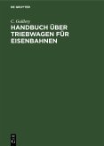 Handbuch über Triebwagen für Eisenbahnen (eBook, PDF)