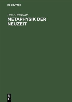 Cover Metaphysik der Neuzeit (eBook, PDF)