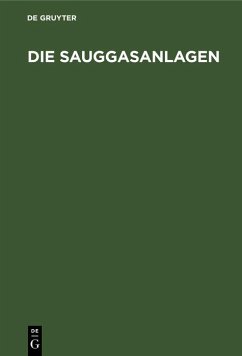Cover Die Sauggasanlagen (eBook, PDF)