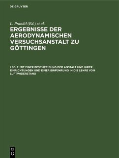 Cover Mit einer Beschreibung der Anstalt und ihrer Einrichtungen und einer Einführung in die Lehre vom Luftwiderstand (eBook, PDF)