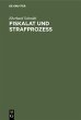 Fiskalat und Strafprozeß (eBook, PDF) - Bild 1