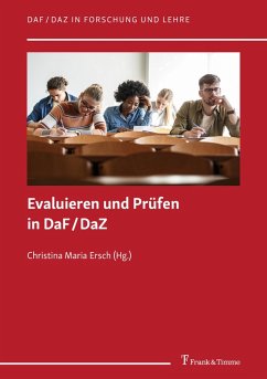 Cover Evaluieren und Prüfen in DaF/DaZ (eBook, PDF)