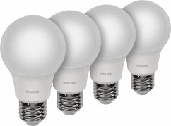 Philips LED Lampe E27 4er Set 60W 2700K