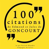 100 citations d'Edmond et Jules de Goncourt (MP3-Download)