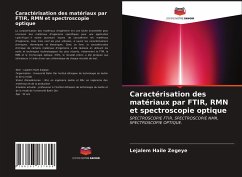 Caractérisation des matériaux par FTIR, RMN et spectroscopie optique - Zegeye, Lejalem Haile