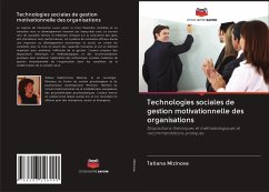 Technologies sociales de gestion motivationnelle des organisations - Mizinova, Tatiana