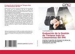 Evaluación de la Gestión de Tiempos bajo los Lineamientos del PMI - Huaricallo Vilca, Yvan