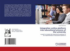 Integration online platform into educational process of the university