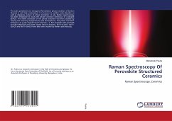 Raman Spectroscopy Of Perovskite Structured Ceramics - Pasha, Mahaboob