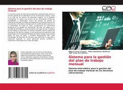 Sistema para la gestión del plan de trabajo mensual - Torres Vivanco, Mailyn;Castellanos Gutiérrez, Ailen;Sorí Gómez, Julio Cesar