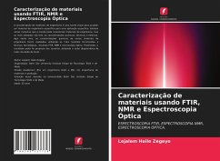 Cover Caracterização de materiais usando FTIR, NMR e Espectroscopia Óptica