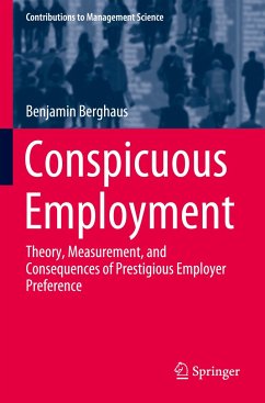 Conspicuous Employment - Berghaus, Benjamin