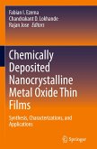 Chemically Deposited Nanocrystalline Metal Oxide Thin Films