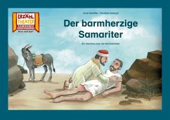 Der barmherzige Samariter / Kamishibai Bildkarten - Ackroyd, Dorothea; Scheffler, Ursel