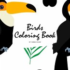 Birds Coloring Book for Children (8.5x8.5 Coloring Book / Activity Book)