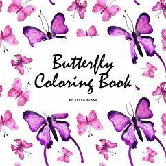 Butterfly Coloring Book for Children (8.5x8.5 Coloring Book / Activity Book) - Blake, Sheba