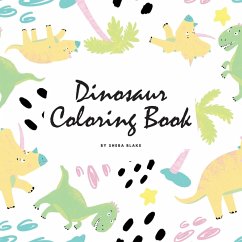 Dinosaur Coloring Book for Children (8.5x8.5 Coloring Book / Activity Book) - Blake, Sheba