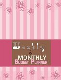 Budget Planner Weekly and Monthly Budget Planner for Bookkeeper Easy to use Budget Journal (Easy Money Management)