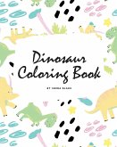 Dinosaur Coloring Book for Children (8x10 Coloring Book / Activity Book)