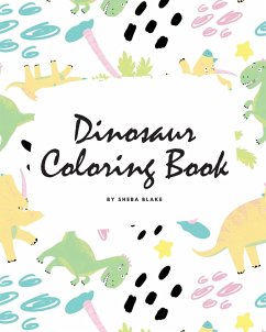 Dinosaur Coloring Book for Children (8x10 Coloring Book / Activity Book) - Blake, Sheba