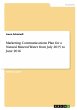 Marketing Communications Plan for a... - Bild 1