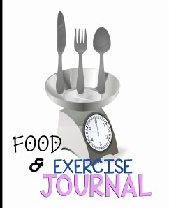 Food and Exercise Journal for Healthy Living - Food Journal for Weight Lose and Health - 90 Day Meal and Activity Tracker - Activity Journal with Daily Food Guide - Mason, Charlie