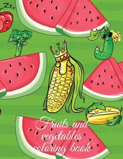 Fruits and vegetables coloring book - Publishing, Cristie