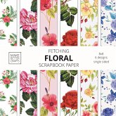 Fetching Floral Scrapbook Paper