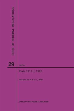 Code of Federal Regulations Title 29, Labor, Parts 1911-1925, 2020 - Nara