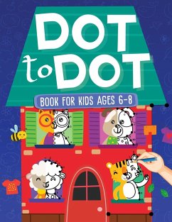 Dot To Dot Book For Kids Ages 6-8 - Evans, Scarlett