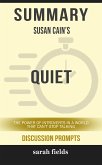 “Quiet: The Power of Introverts in a World That Can't Stop Talking” by Susan Cain (eBook, ePUB)