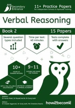 11+ Practice Papers For Independent Schools & Aptitude Training Verbal Reasoning Book 2 - Joshi, Suraj