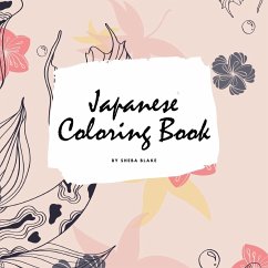 Japanese Coloring Book for Adults (8.5x8.5 Coloring Book / Activity Book) - Blake, Sheba