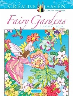 Creative Haven Fairy Gardens Coloring Book - Noble, Marty