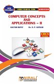 COMPUTER CONCEPTS AND APPLICATIONS -- II