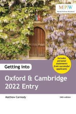 Getting into Oxford and Cambridge 2022 Entry - Carmody, Mat