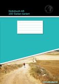 Notizbuch A5 200 Seiten kariert (Softcover Petrol)