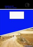 Notizbuch A5 200 Seiten kariert (Softcover Blau)